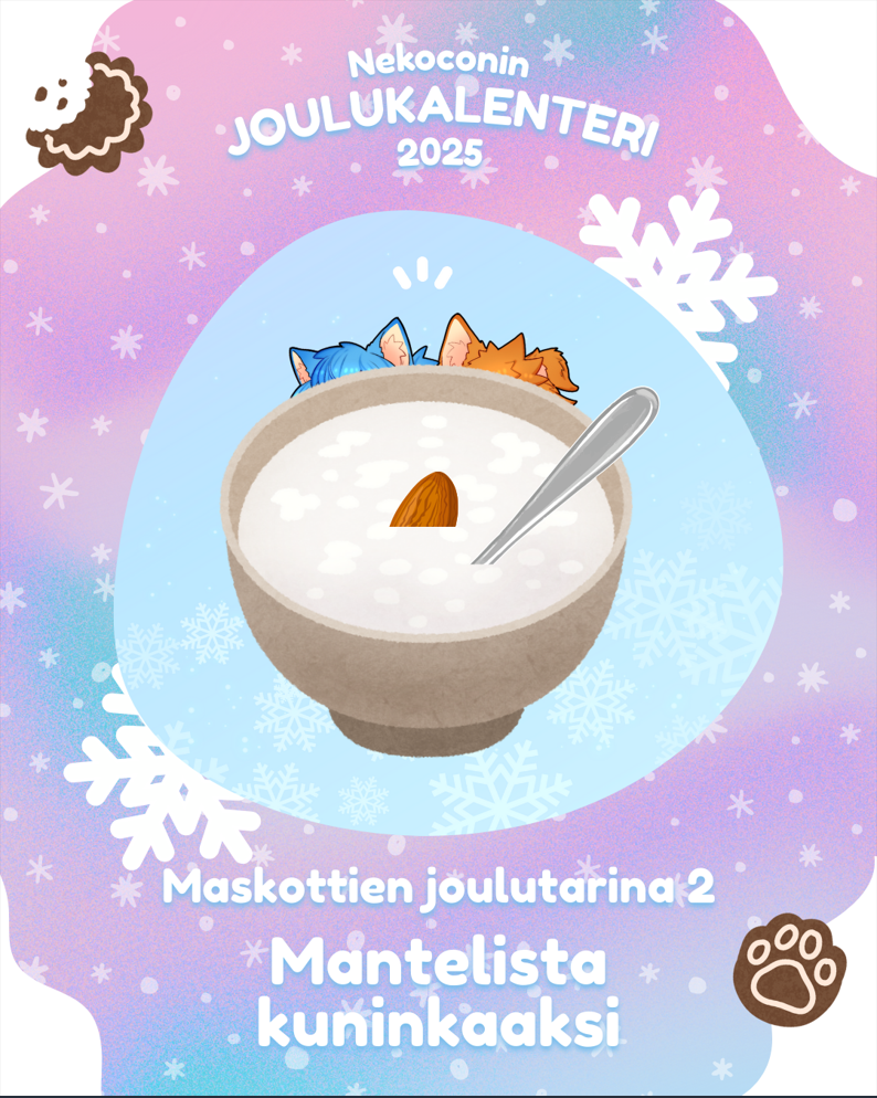 Joulukalenteri: Maskottien joulutarina – Mantelista kuninkaaksi