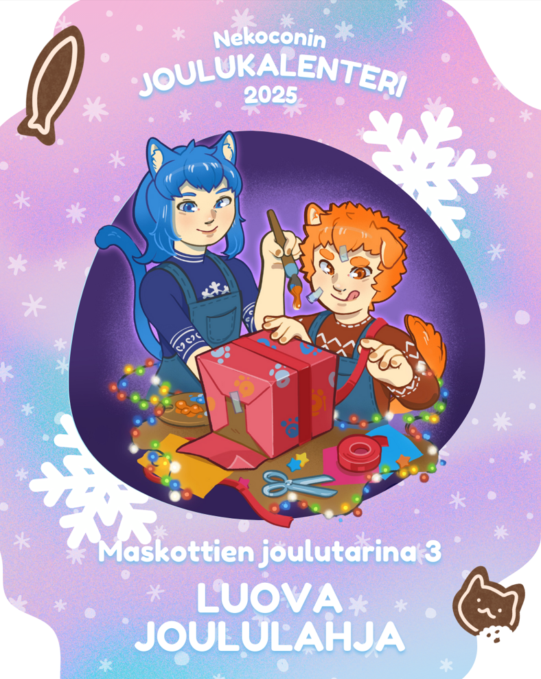 Joulukalenteri: Maskottien joulutarina – Luova joululahja